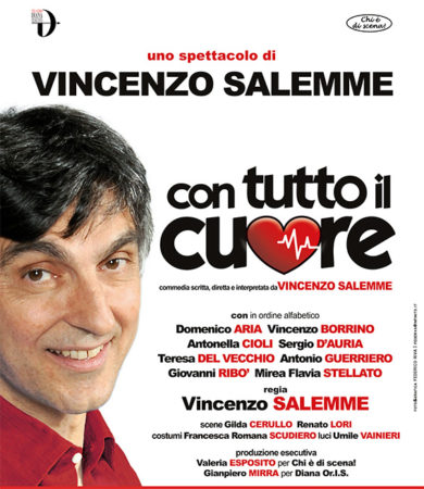 TEATRO SISTINA – Salemme – 23 febbraio 2019 – “Con tutto il cuore”